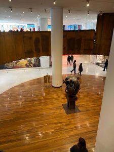 An interior shot of GAM, Santiago's main centre for culture
