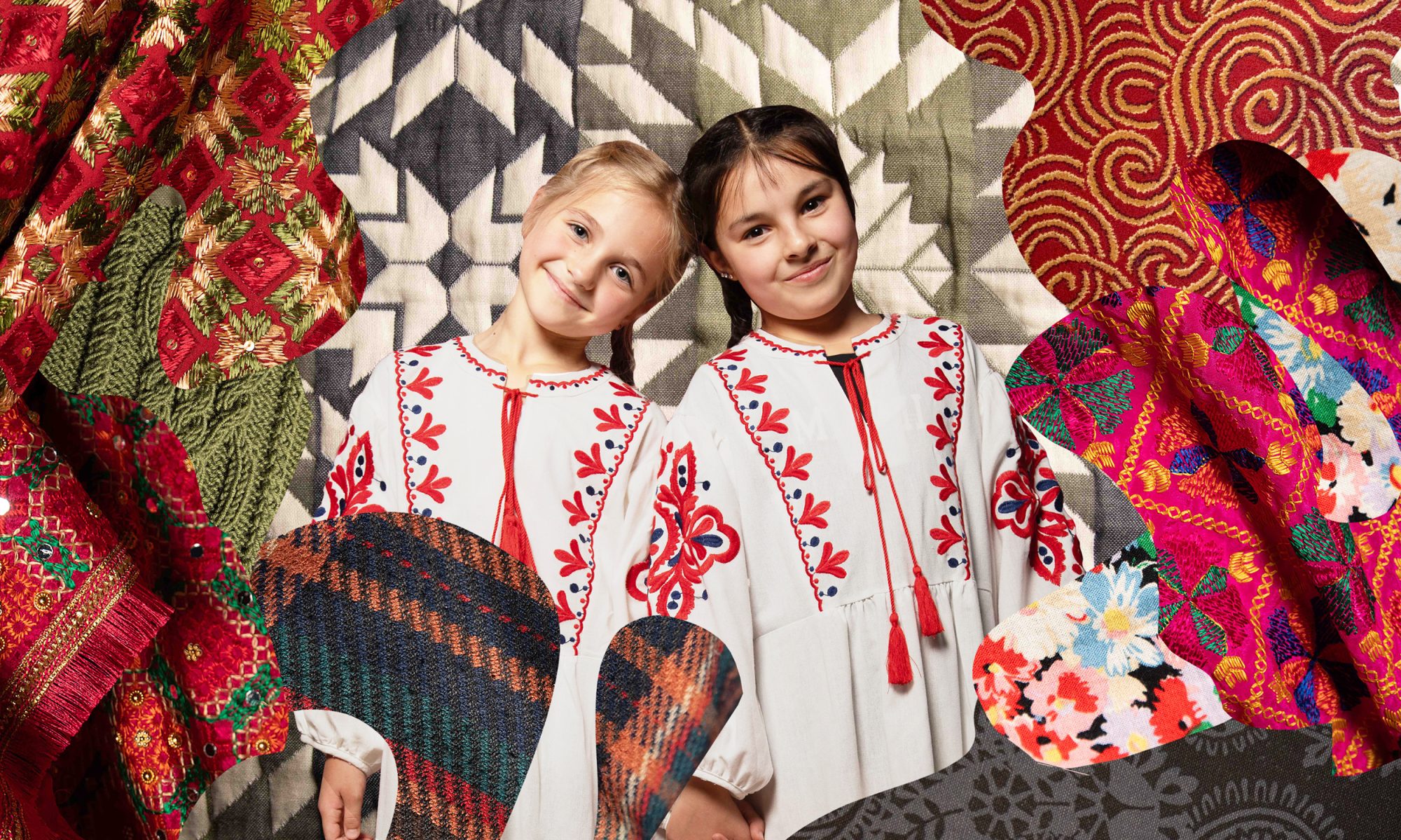 Two Ukrainian girls at Lawrence Batley Theatre