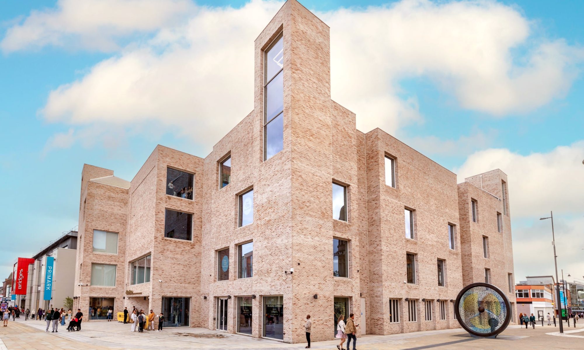 Exterior of Culture House in Keel Square, Sunderland city centre.